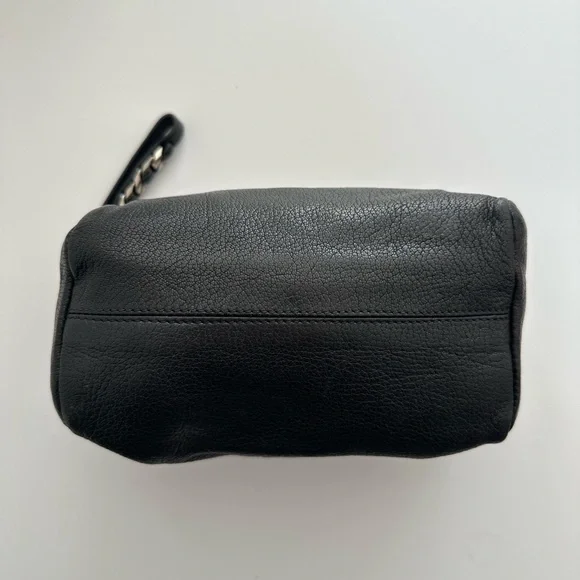 Givenchy Pandora Leather Black Wristlet Pouch Authentic - Picture 4 of 9